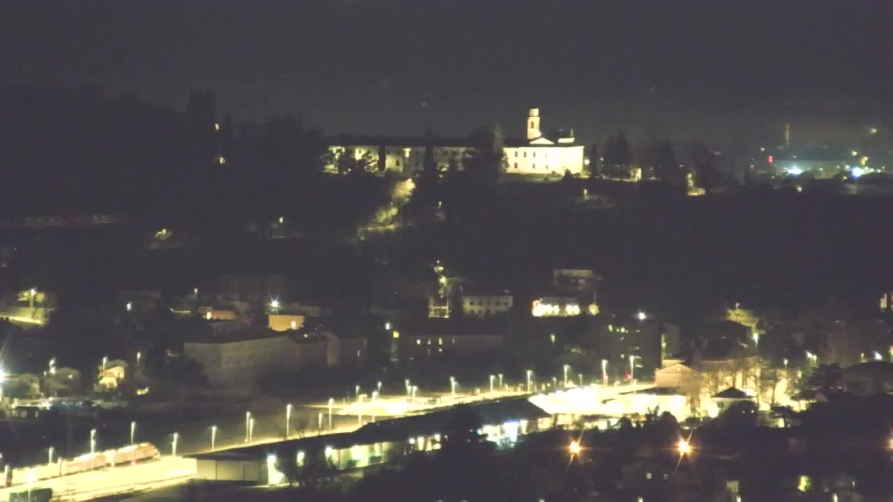 Borderless webcam of Nova Gorica and Gorizia
