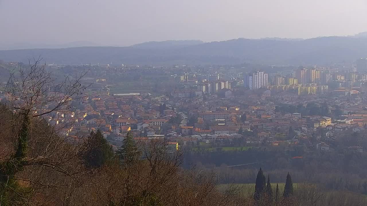 Borderless webcam of Nova Gorica and Gorizia