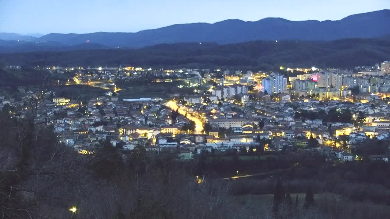 Borderless webcam of Nova Gorica and Gorizia