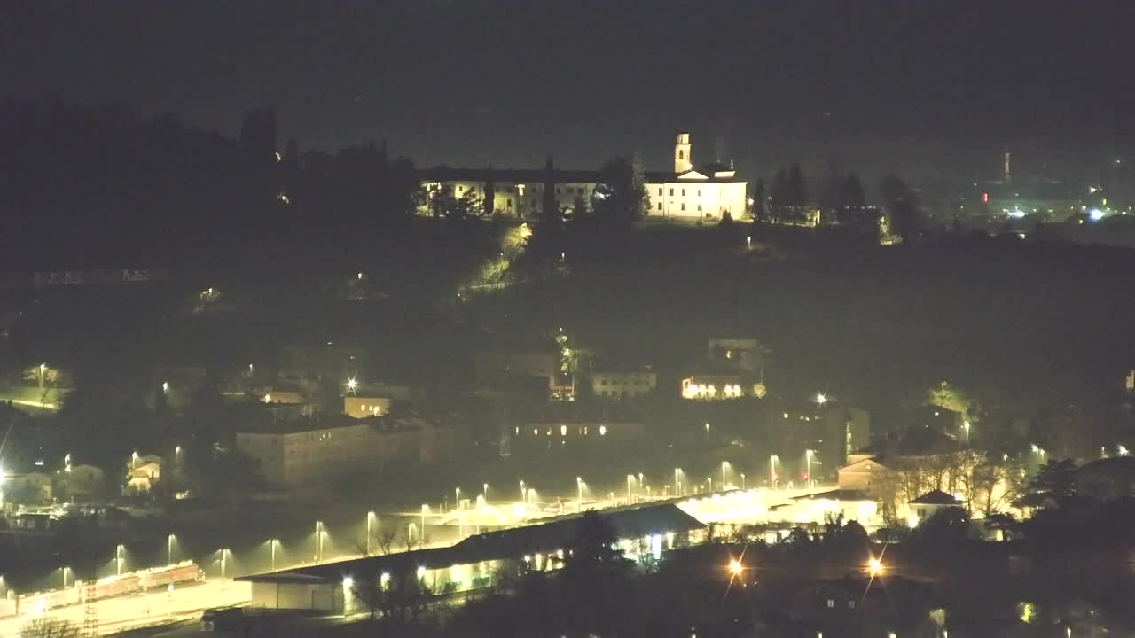 Borderless webcam of Nova Gorica and Gorizia