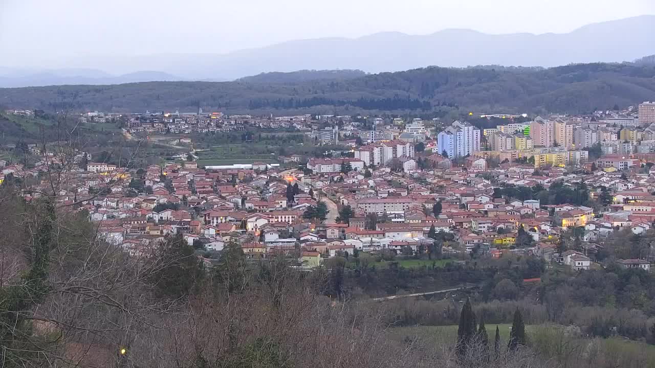 Borderless webcam of Nova Gorica and Gorizia