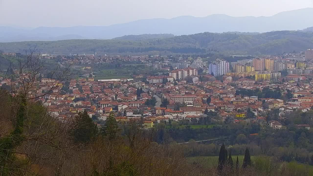 Borderless webcam of Nova Gorica and Gorizia