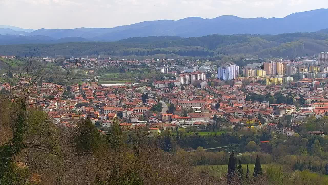 Borderless webcam of Nova Gorica and Gorizia