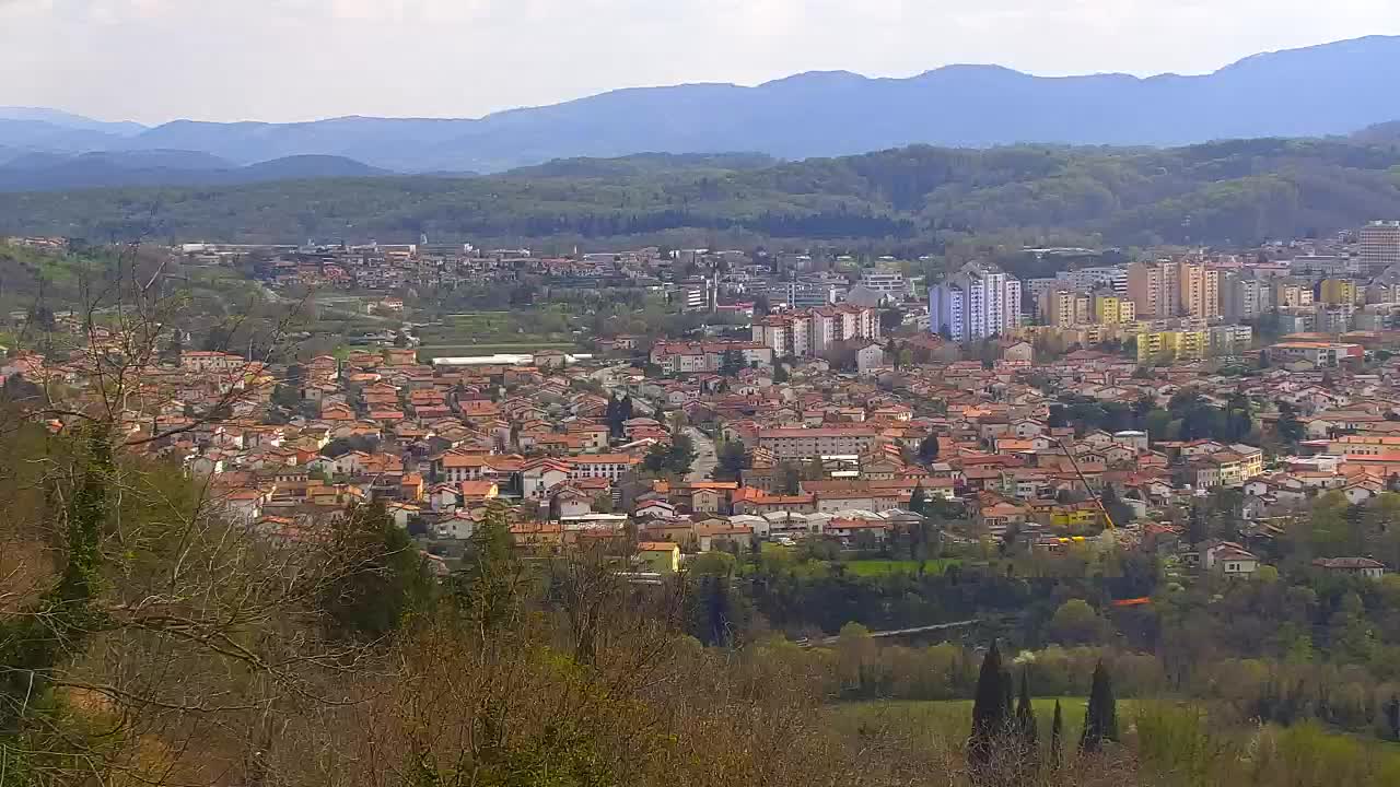 Borderless webcam of Nova Gorica and Gorizia
