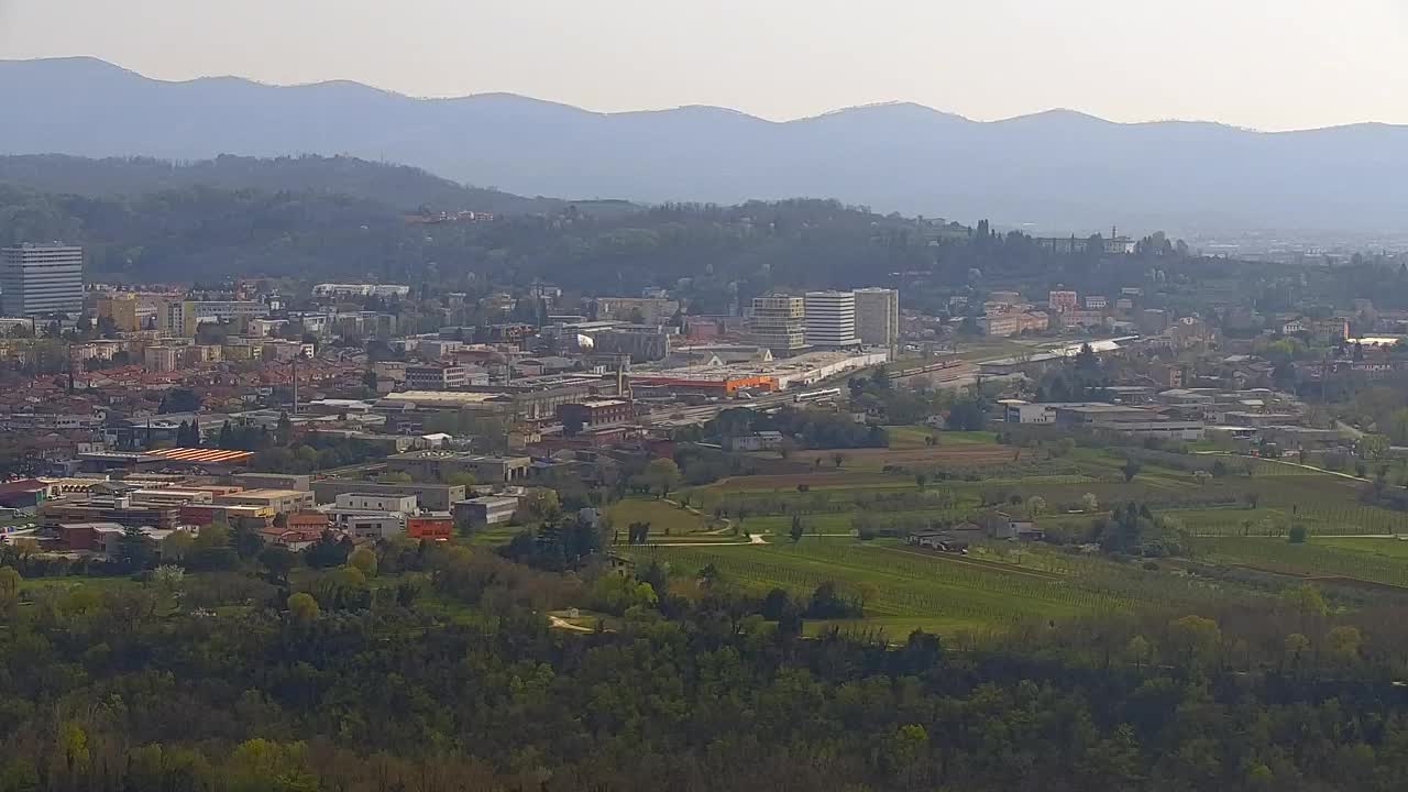 Grenzenlose Webcam: Nova Gorica und Gorizia / Görz live erleben!