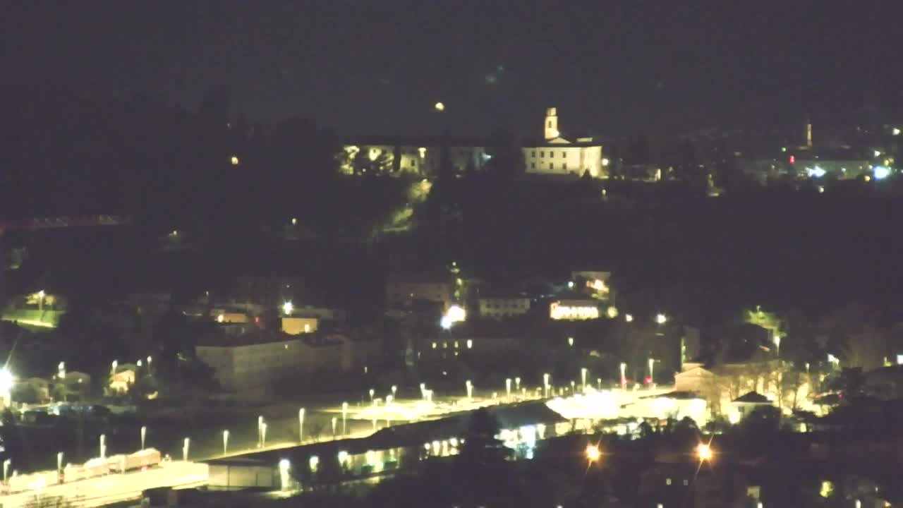 Borderless webcam of Nova Gorica and Gorizia