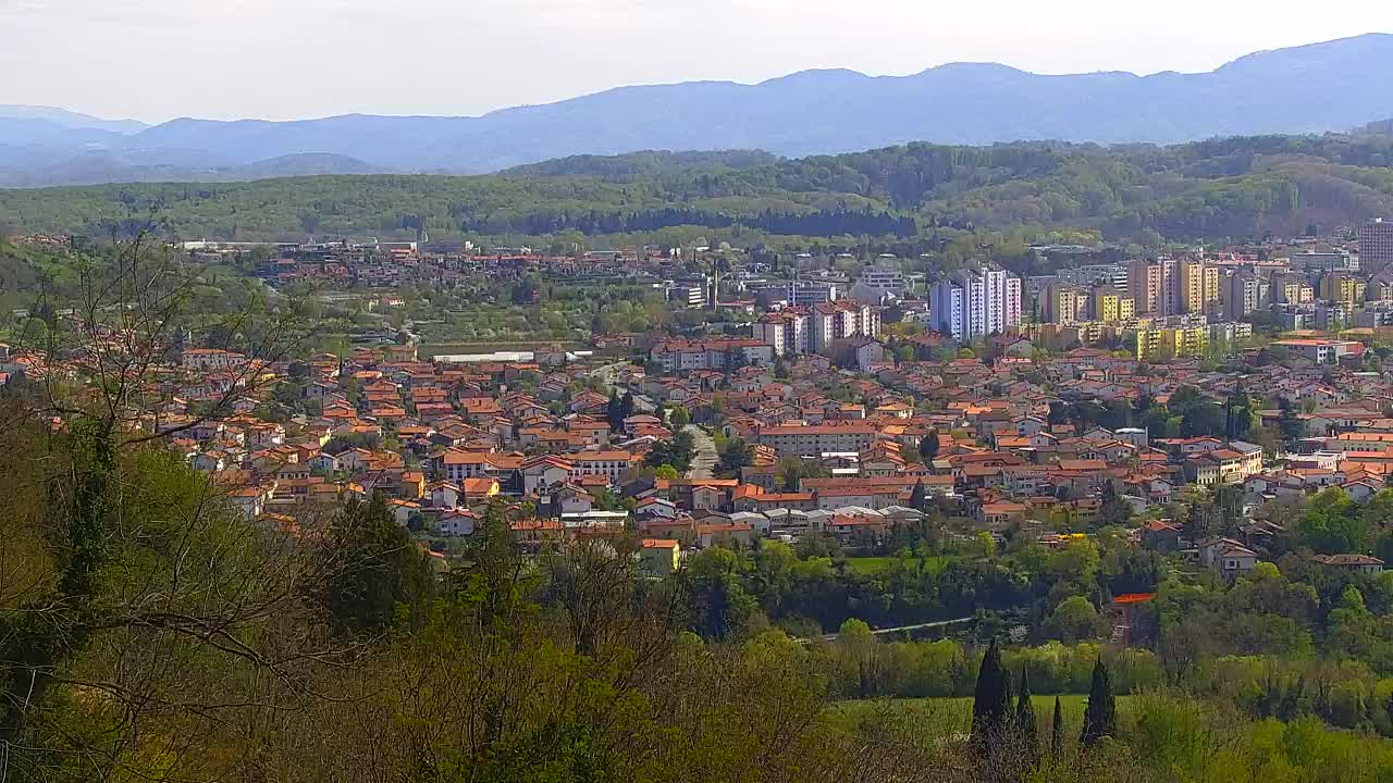 Borderless webcam of Nova Gorica and Gorizia