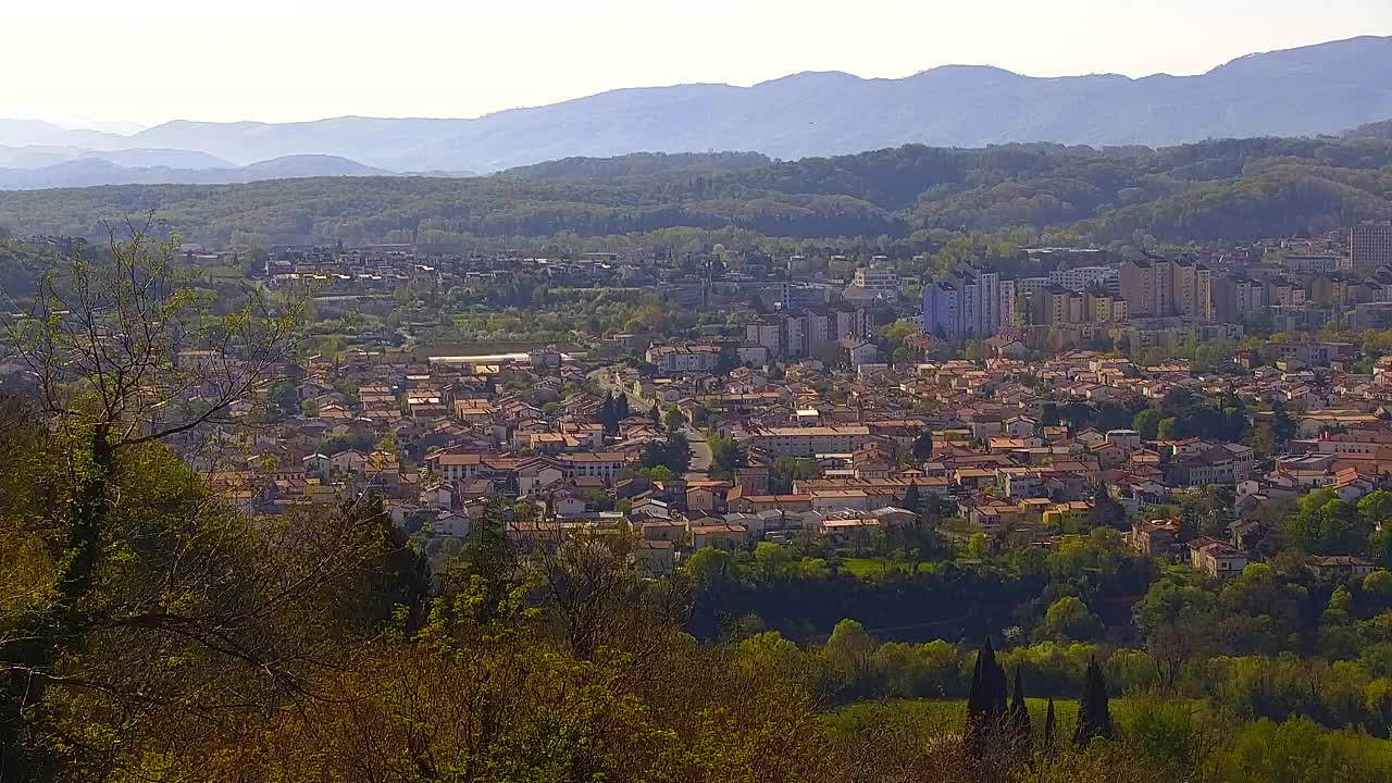 Borderless webcam of Nova Gorica and Gorizia