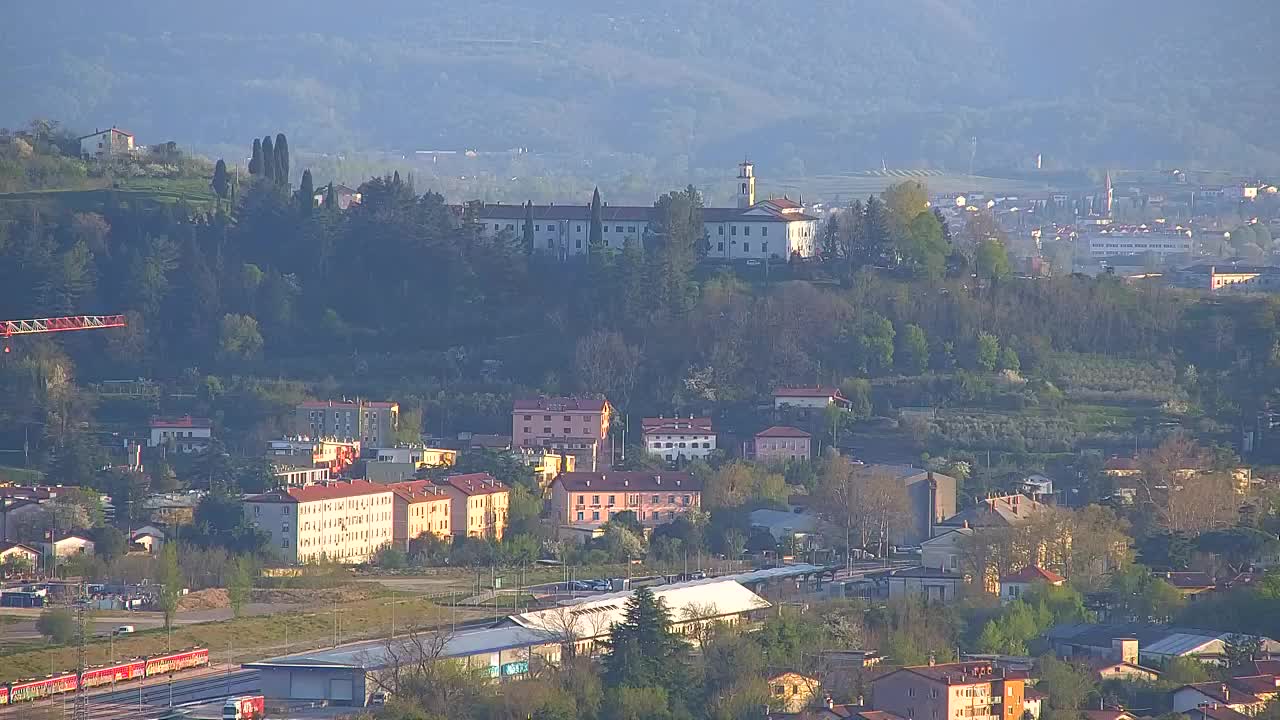 Borderless webcam of Nova Gorica and Gorizia