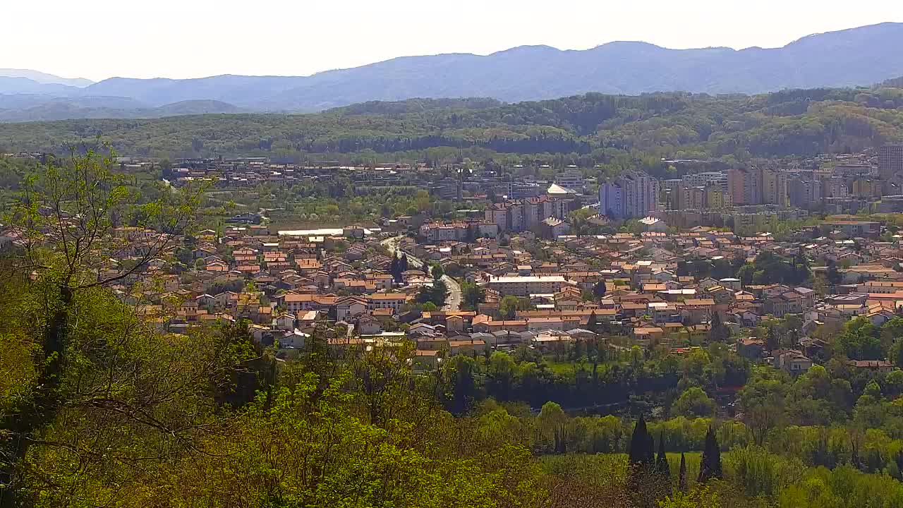 Borderless webcam of Nova Gorica and Gorizia