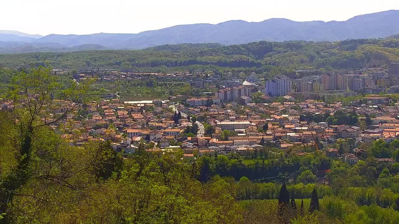 Borderless webcam of Nova Gorica and Gorizia