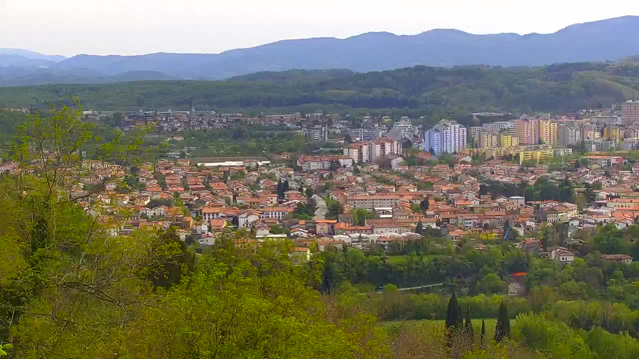 Borderless webcam of Nova Gorica and Gorizia