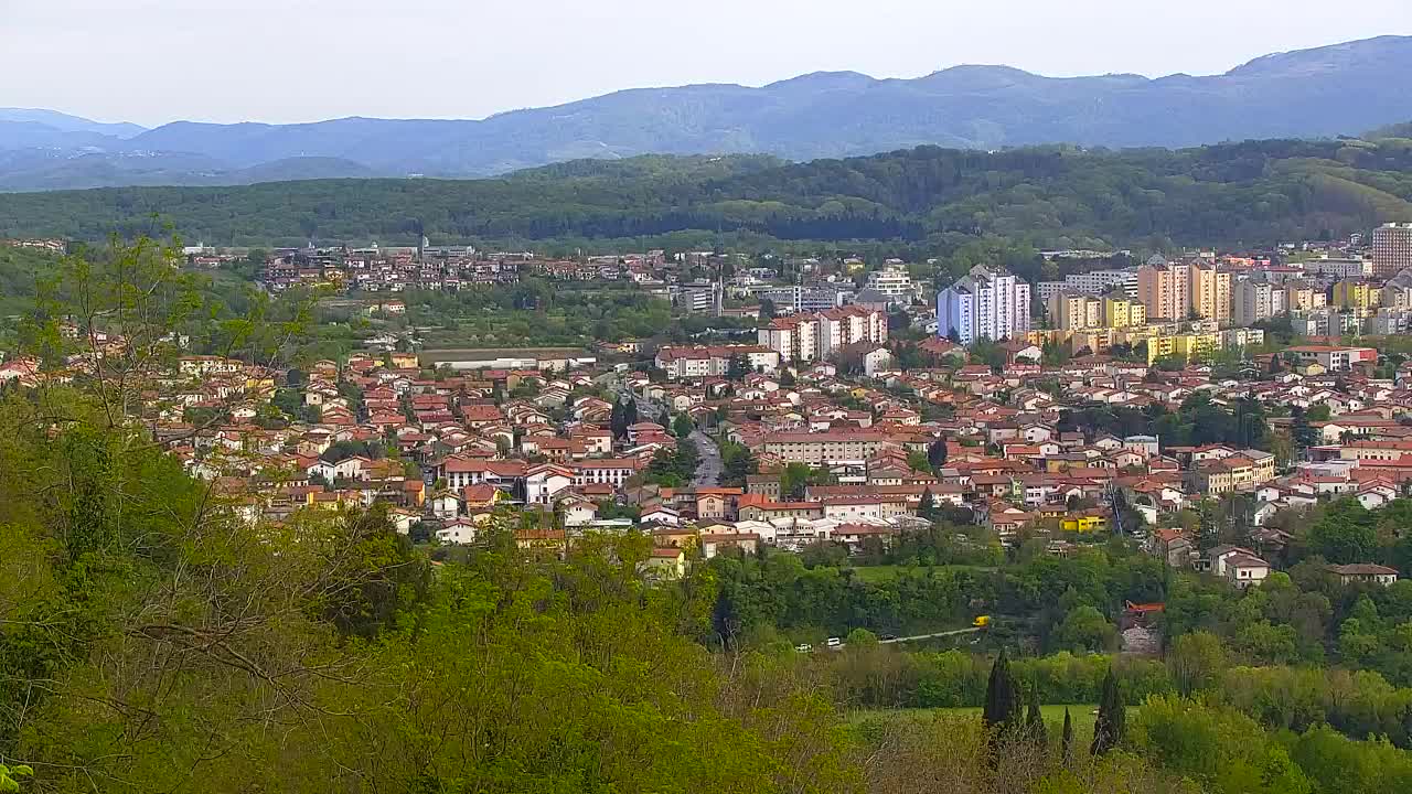 Borderless webcam of Nova Gorica and Gorizia
