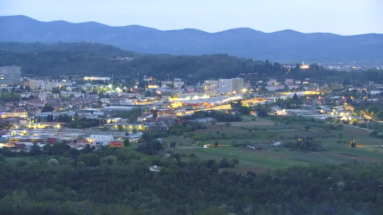 Grenzenlose Webcam: Nova Gorica und Gorizia / Görz live erleben!