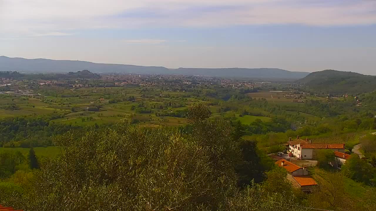 Borderless webcam of Nova Gorica and Gorizia