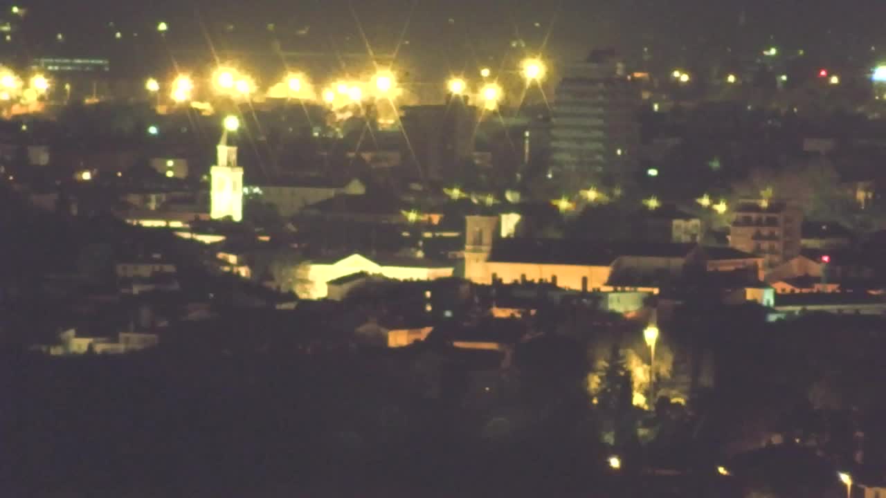 Borderless webcam of Nova Gorica and Gorizia