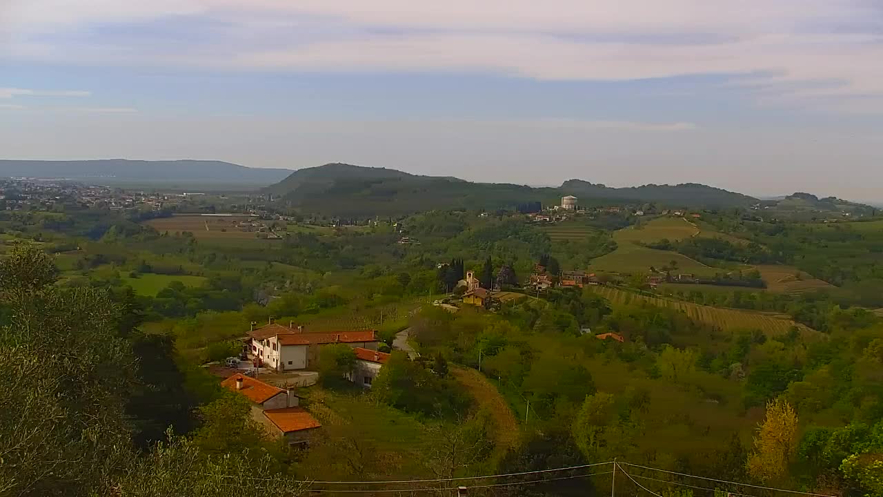 Borderless webcam of Nova Gorica and Gorizia