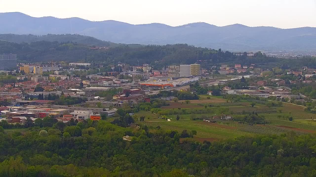 Borderless webcam of Nova Gorica and Gorizia
