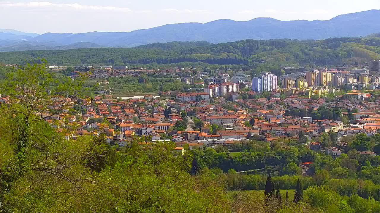 Borderless webcam of Nova Gorica and Gorizia