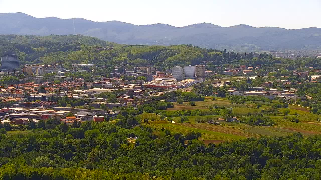 Borderless webcam of Nova Gorica and Gorizia