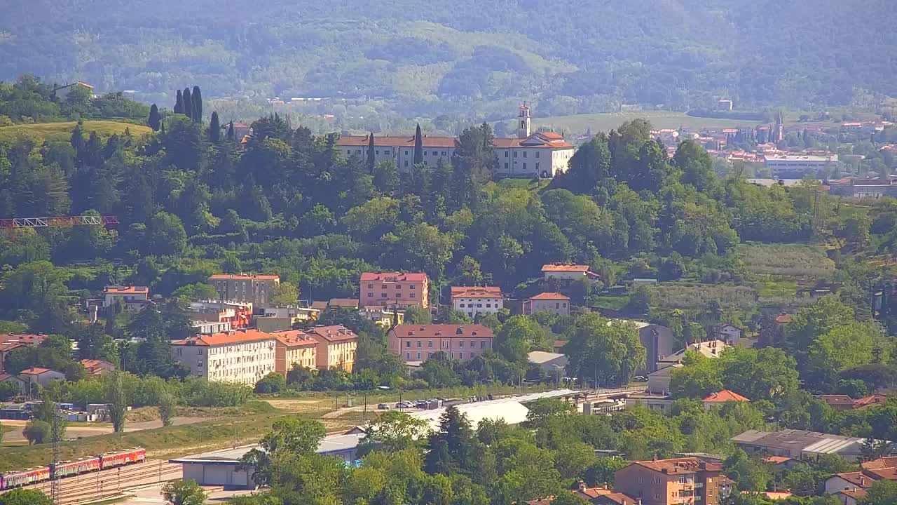 Borderless webcam of Nova Gorica and Gorizia