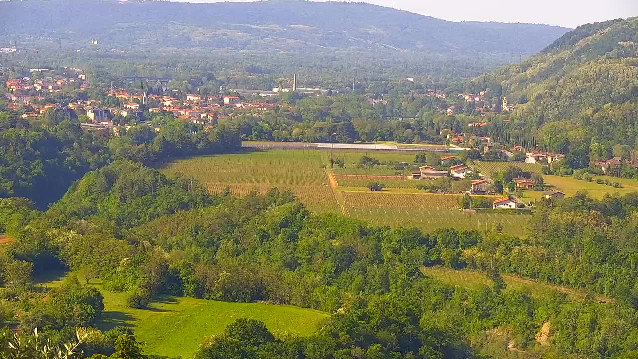 Borderless webcam of Nova Gorica and Gorizia