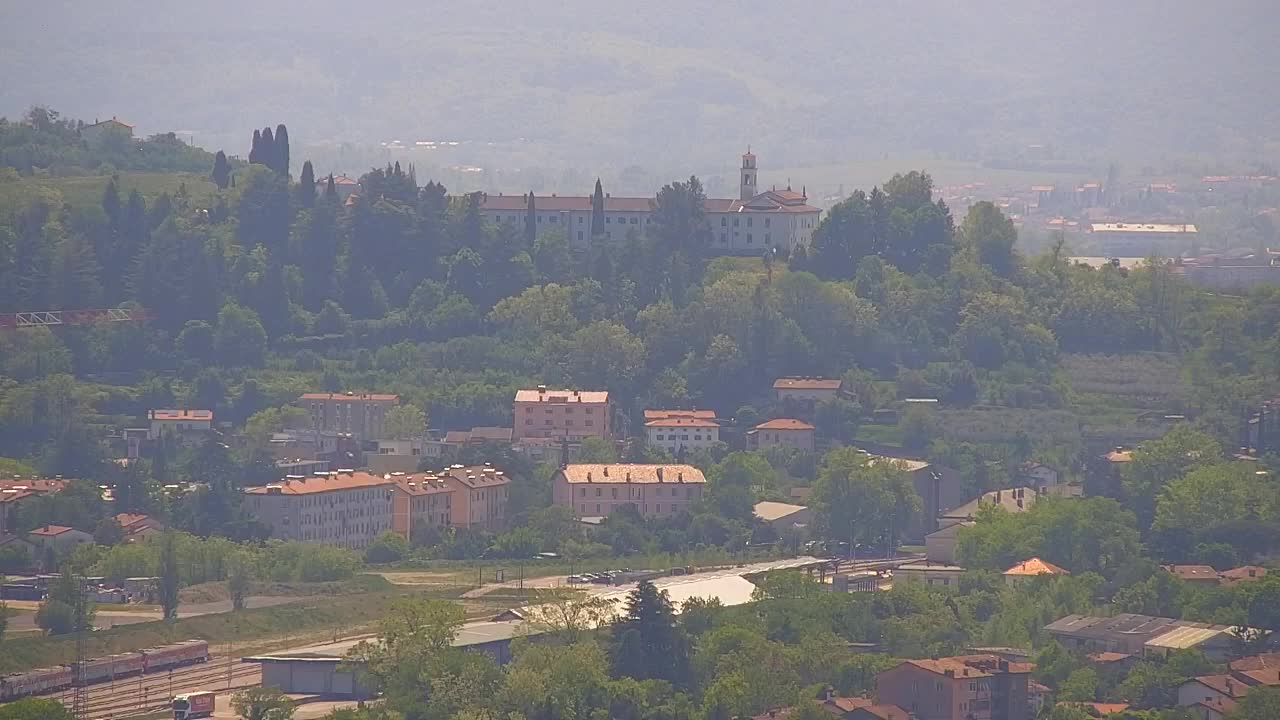 Borderless webcam of Nova Gorica and Gorizia