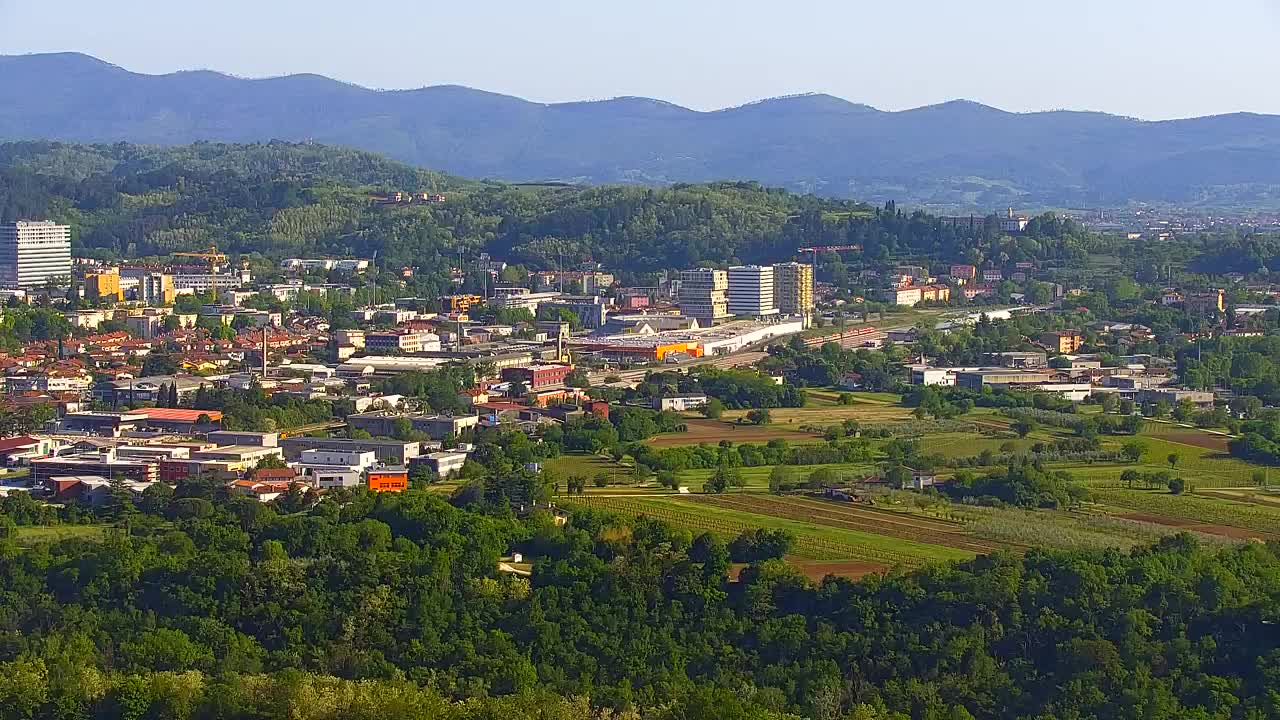 Grenzenlose Webcam: Nova Gorica und Gorizia / Görz live erleben!
