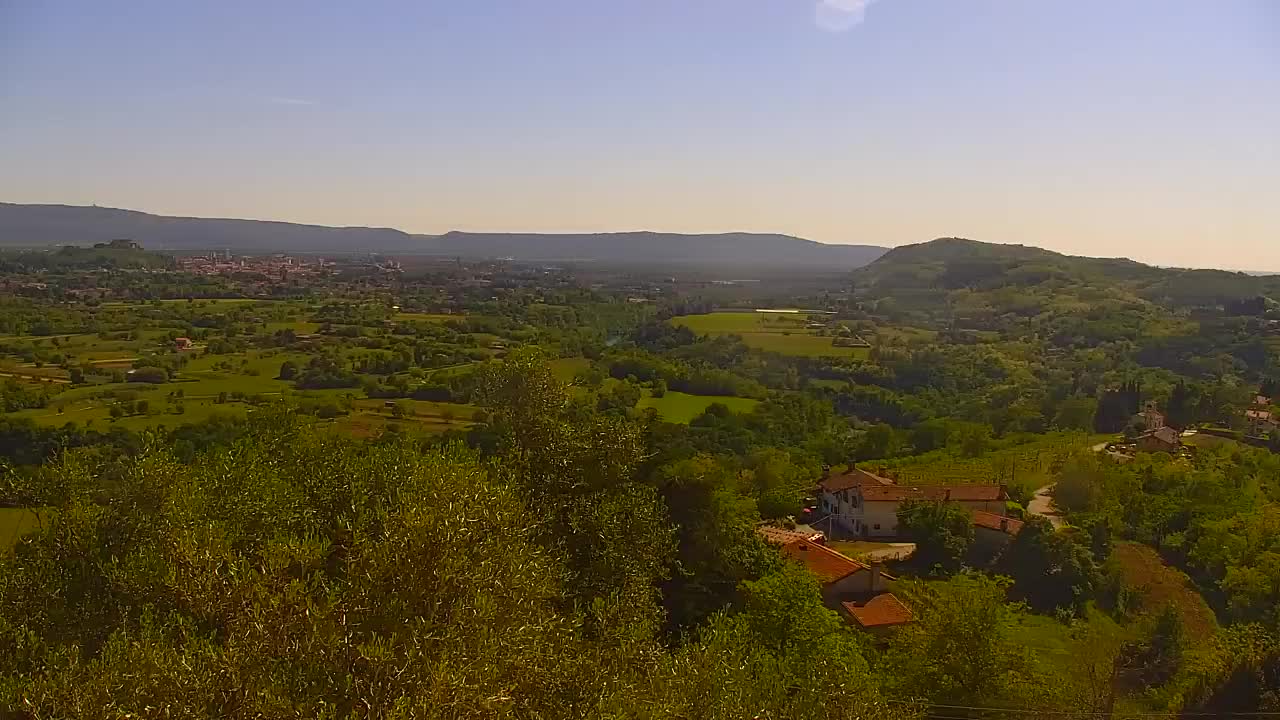 Borderless webcam of Nova Gorica and Gorizia