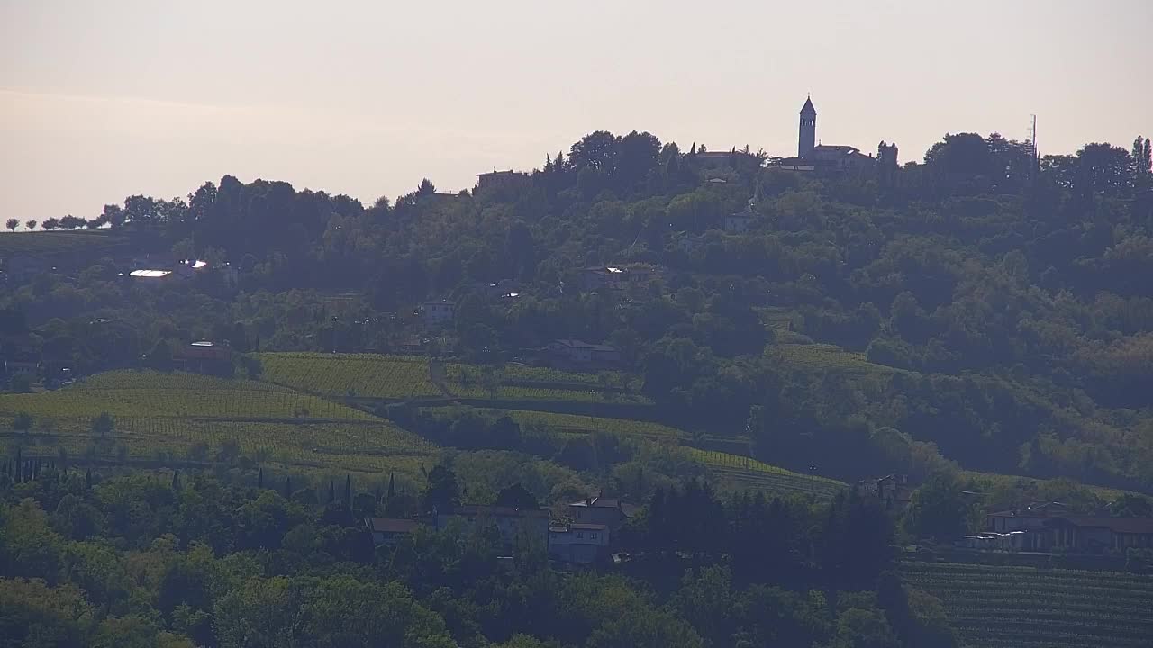 Borderless webcam of Nova Gorica and Gorizia