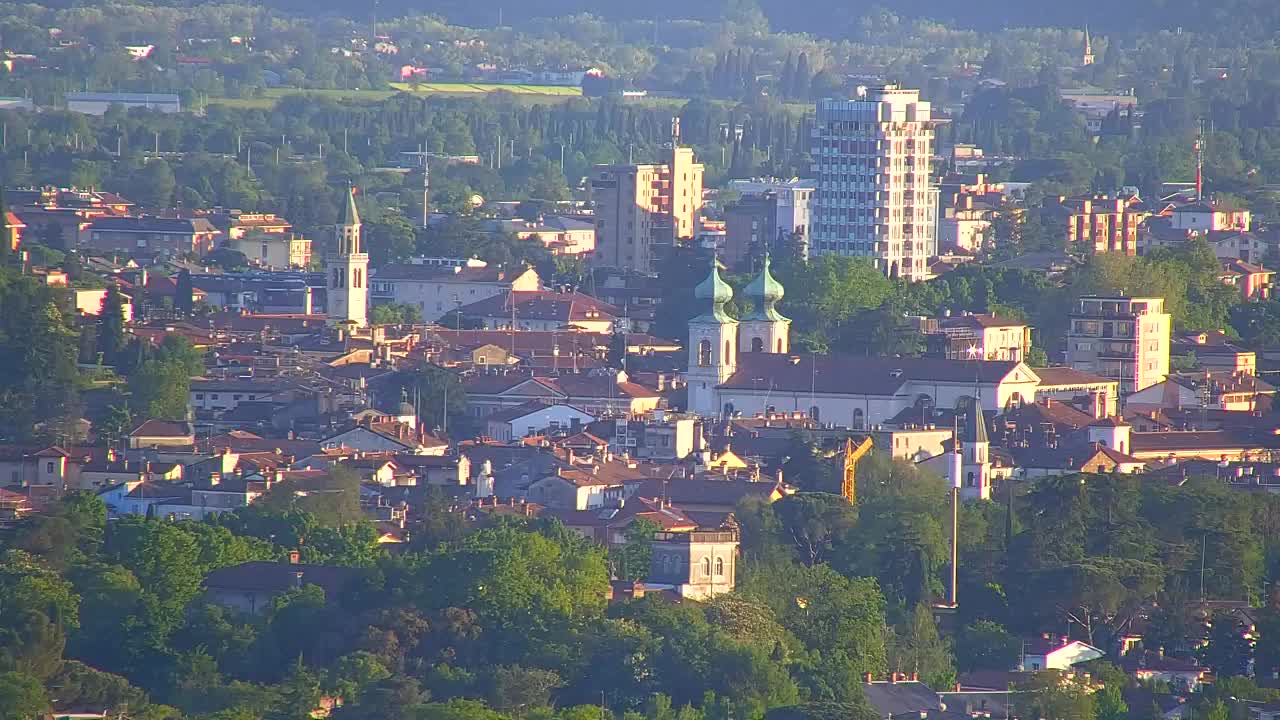Borderless webcam of Nova Gorica and Gorizia