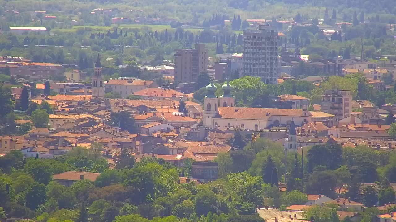 Borderless webcam of Nova Gorica and Gorizia