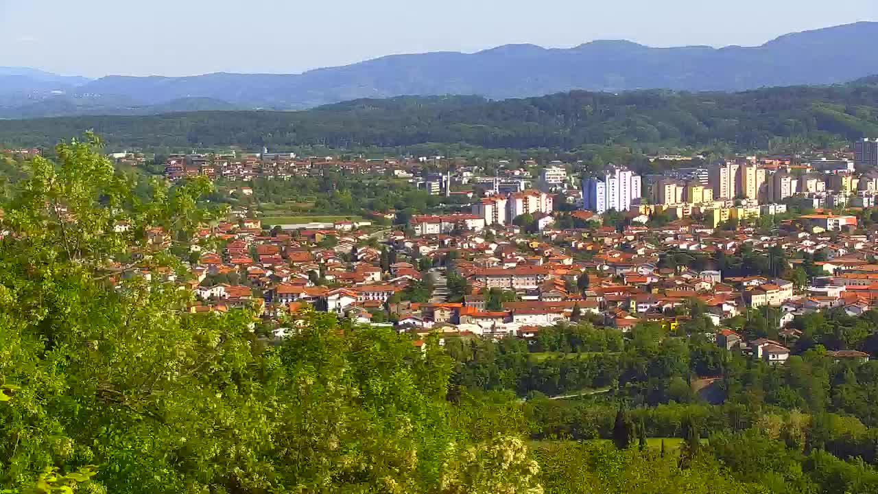 Borderless webcam of Nova Gorica and Gorizia