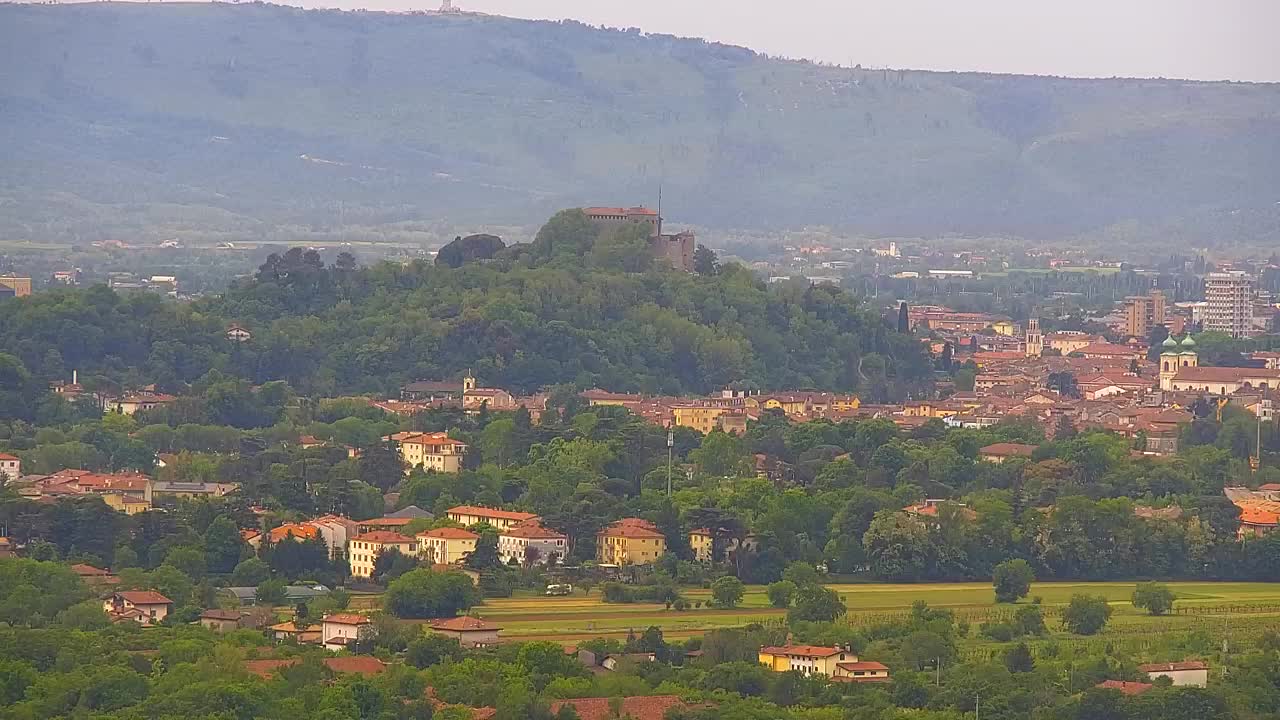 Borderless webcam of Nova Gorica and Gorizia