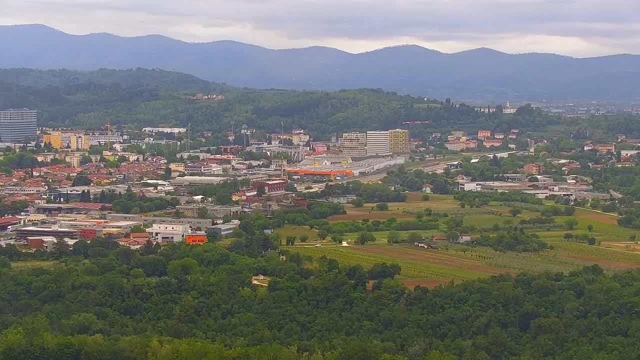 Borderless webcam of Nova Gorica and Gorizia