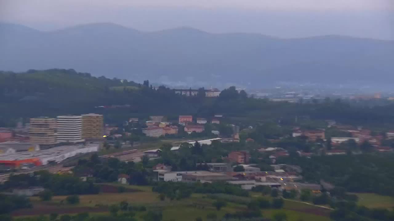 Borderless webcam of Nova Gorica and Gorizia
