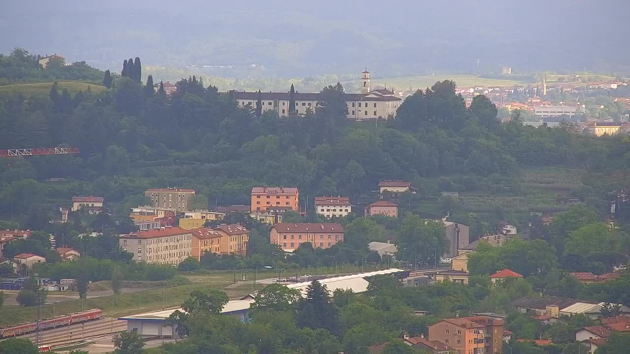 Borderless webcam of Nova Gorica and Gorizia