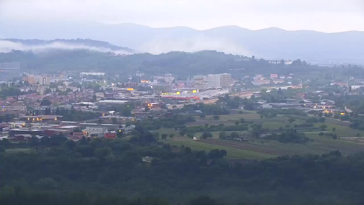 Borderless webcam of Nova Gorica and Gorizia