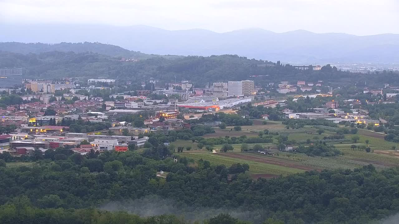 Borderless webcam of Nova Gorica and Gorizia