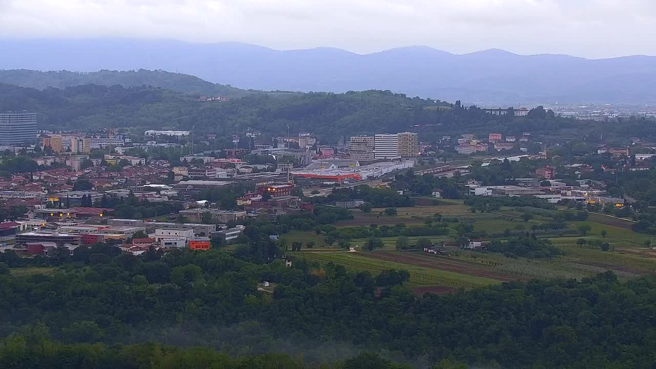 Borderless webcam of Nova Gorica and Gorizia