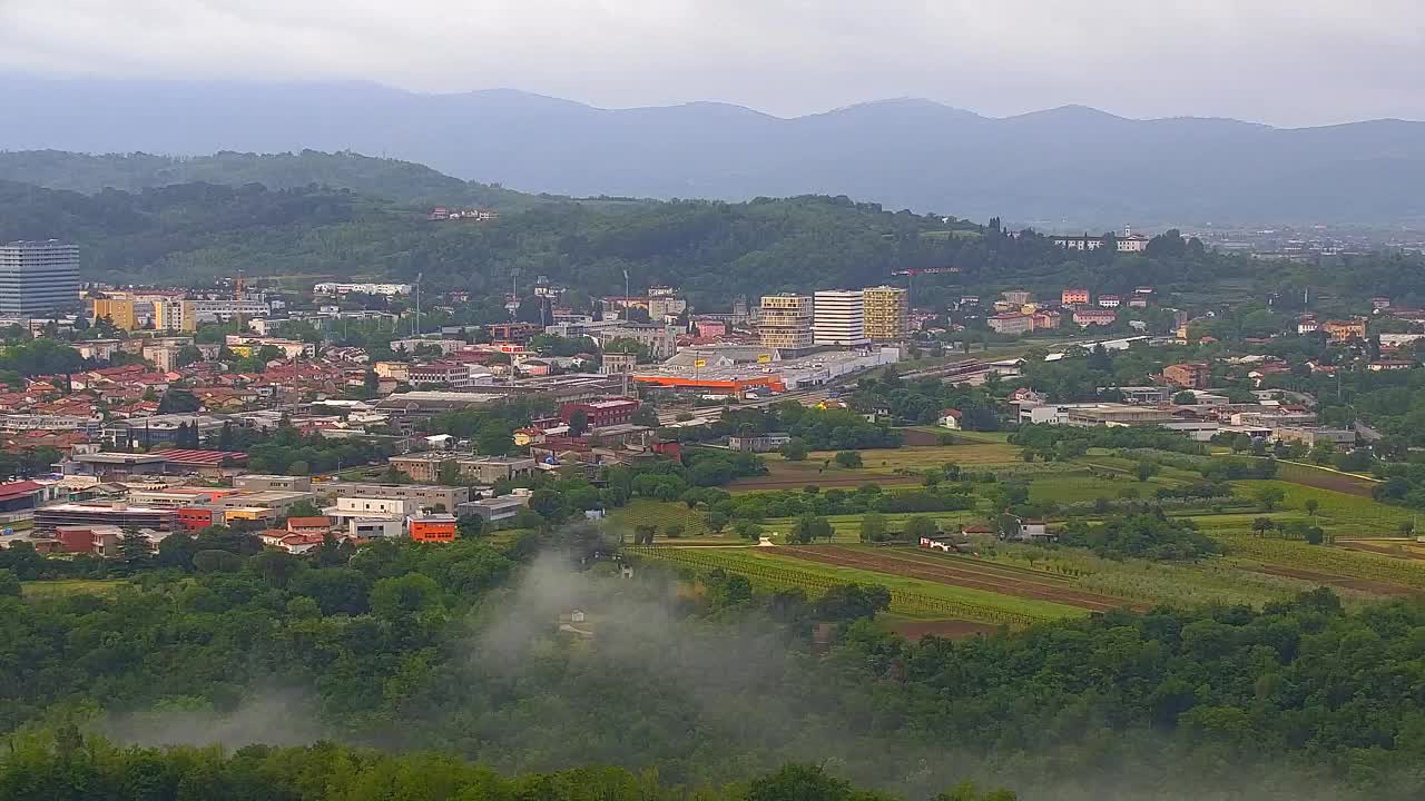 Borderless webcam of Nova Gorica and Gorizia