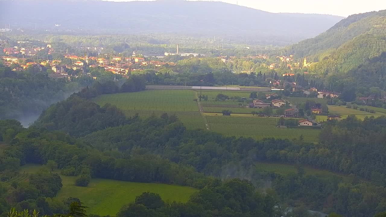Borderless webcam of Nova Gorica and Gorizia
