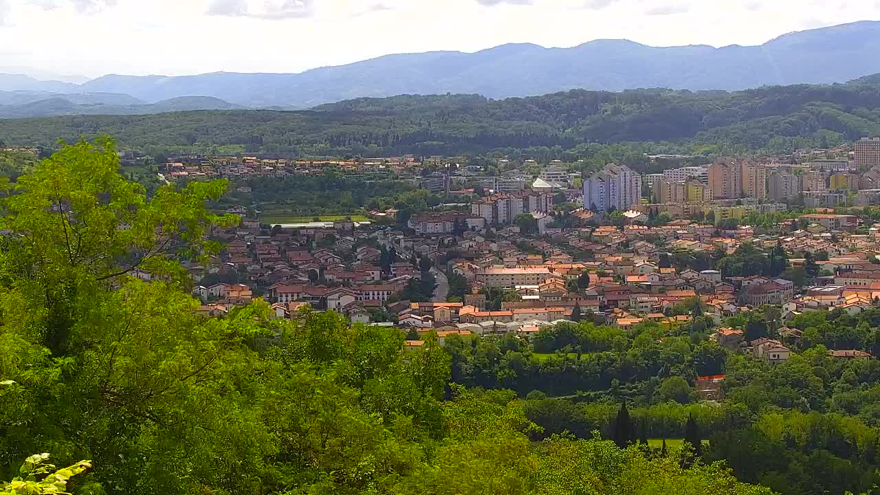 Borderless webcam of Nova Gorica and Gorizia
