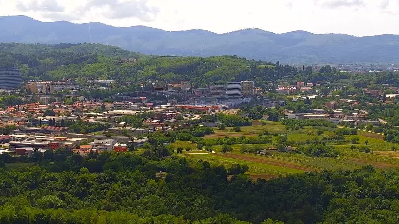 Borderless webcam of Nova Gorica and Gorizia