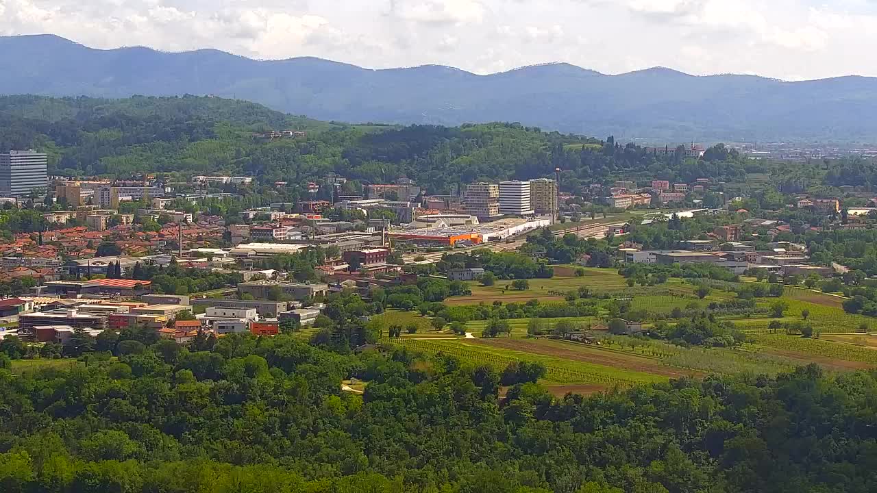 Borderless webcam of Nova Gorica and Gorizia
