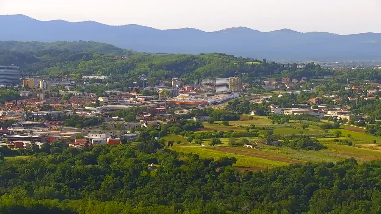 Borderless webcam of Nova Gorica and Gorizia