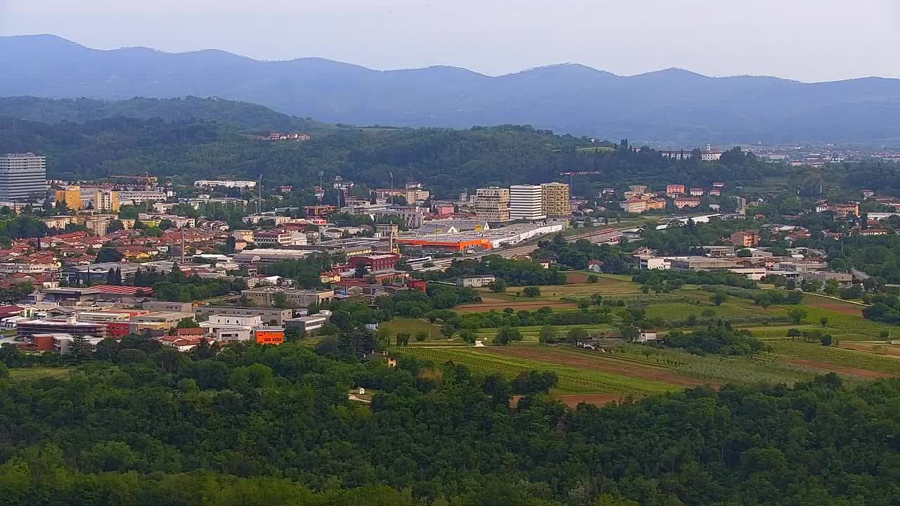 Grenzenlose Webcam: Nova Gorica und Gorizia / Görz live erleben!