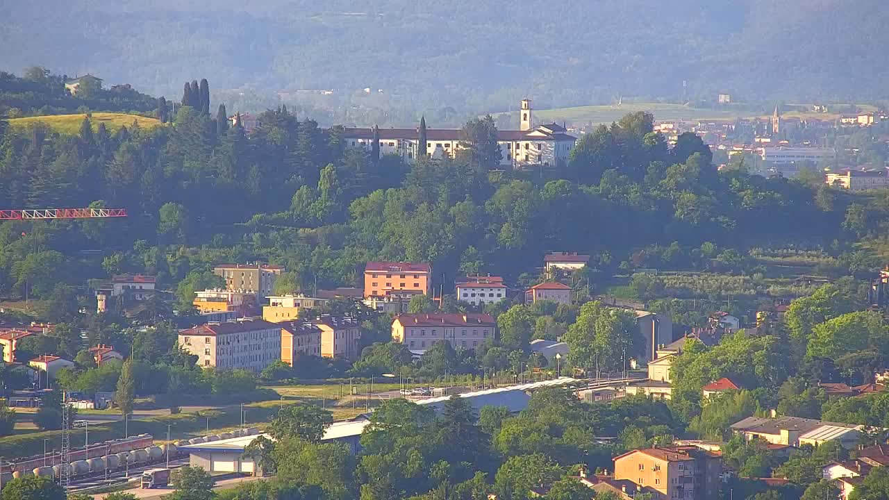 Borderless webcam of Nova Gorica and Gorizia