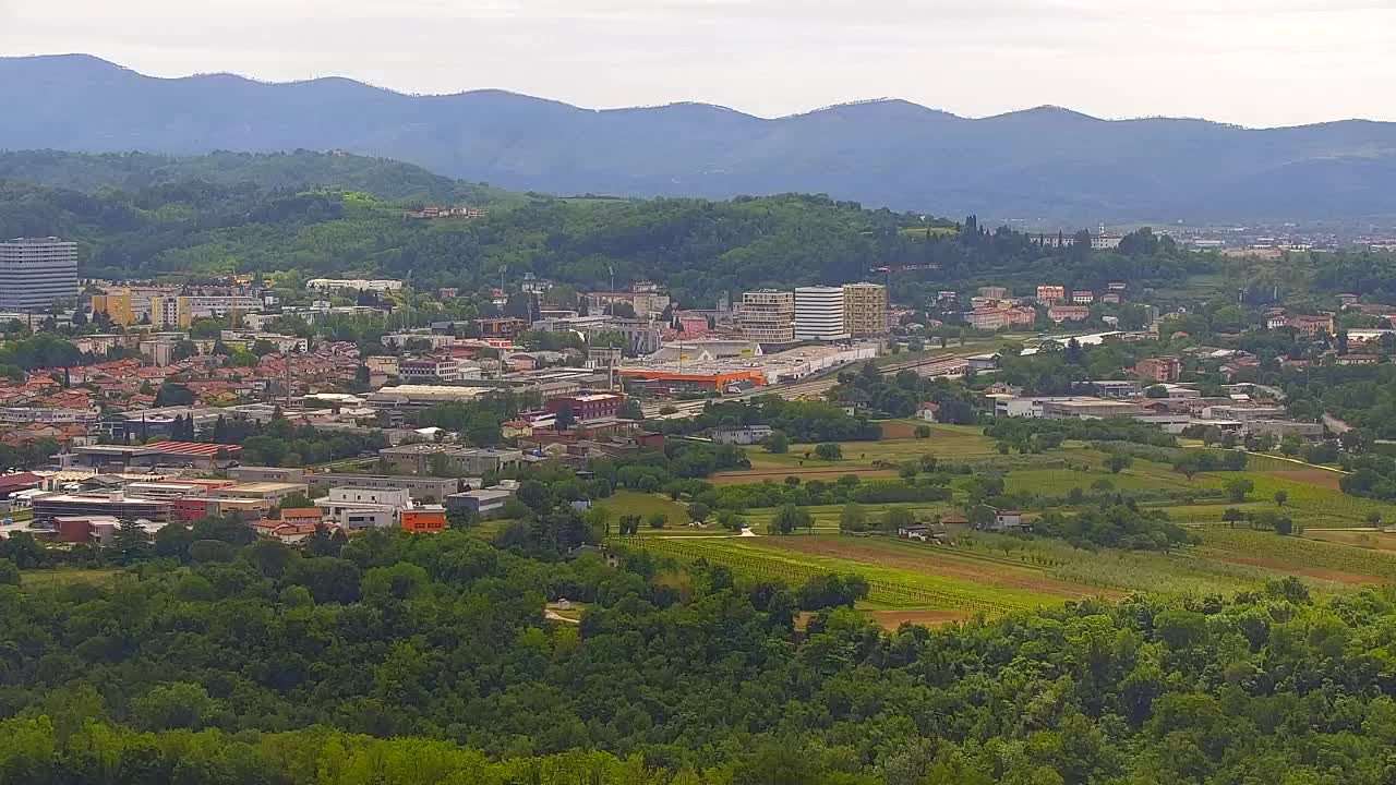 Borderless webcam of Nova Gorica and Gorizia
