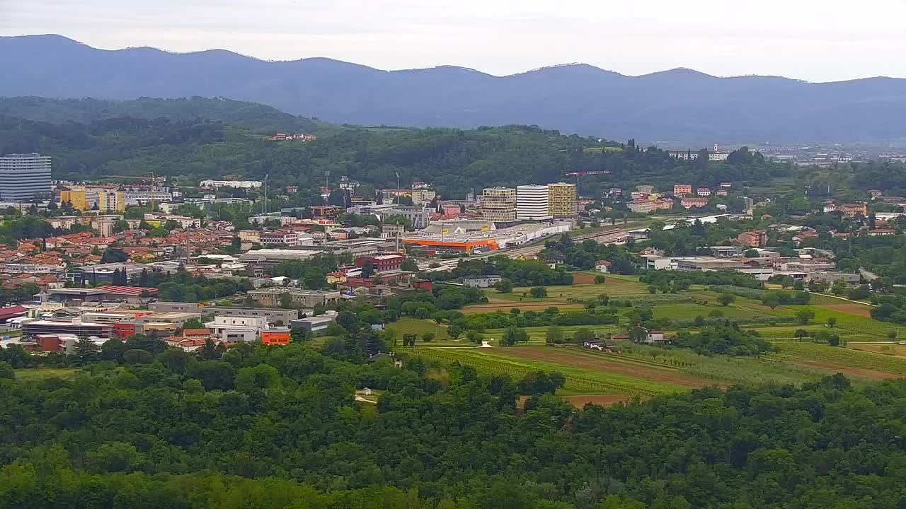 Grenzenlose Webcam: Nova Gorica und Gorizia / Görz live erleben!